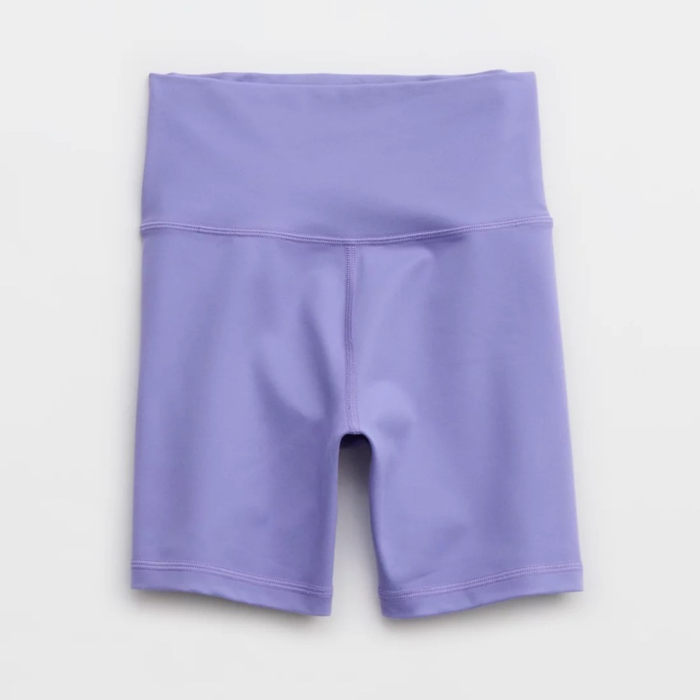 Aerie Offline Lavender Biker Shorts